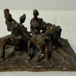 Bozzetto in bronzo Franco Molteni