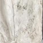 molteni franco, firma su gesso